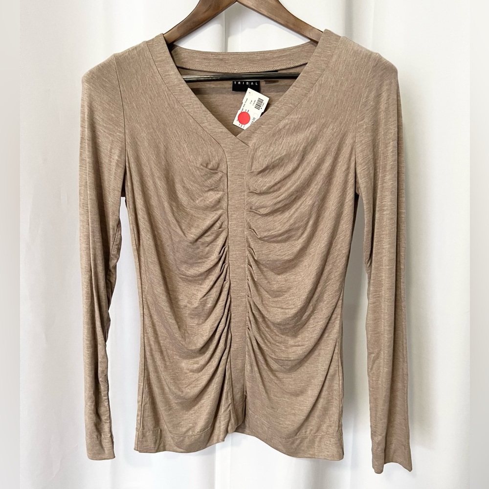 Long Sleeve Tribal Top